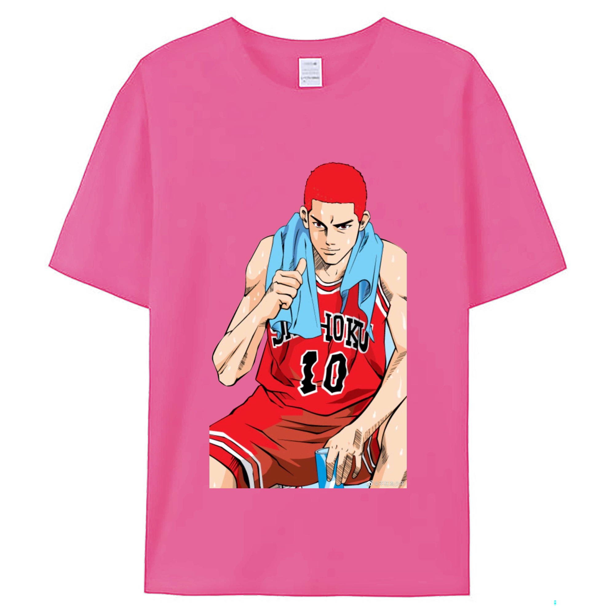（画像用） SLAM DUNK／スラムダンク レディースカジュアルプリントTシャツ（綿100％）